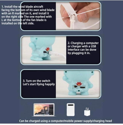 Flying Spaceman Toy For Kids